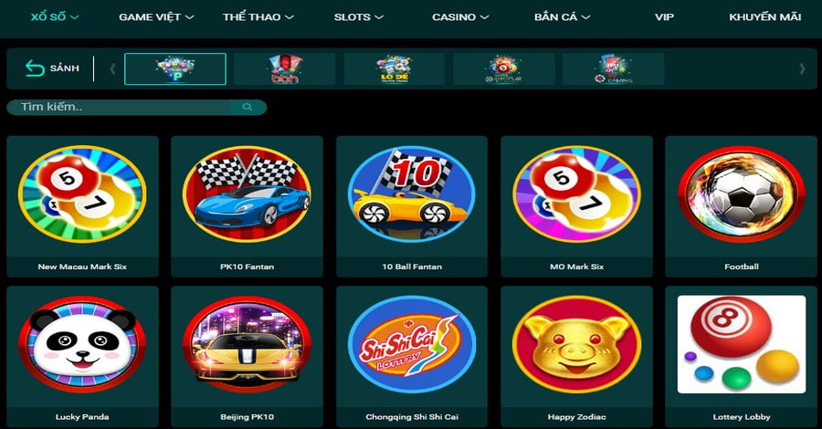 Nhà cái 8day cung cấp nhiều cách chơi xổ số online