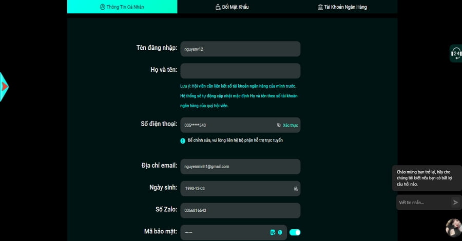 hướng dẫn cách rút tiền game Nổ Hũ