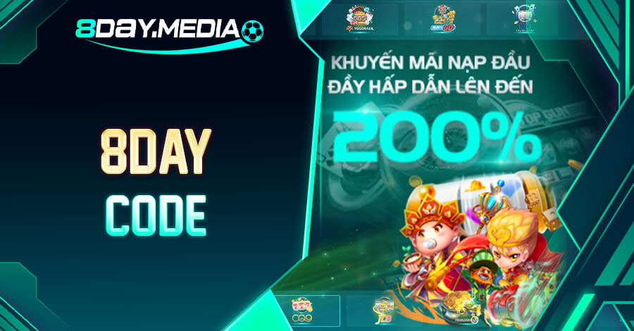 code 8day mới nhất hôm nay