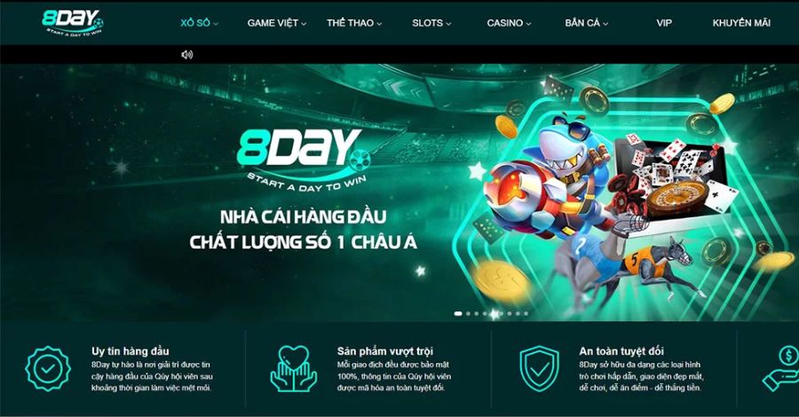 Đăng Nhập 8DAY Đơn Giản