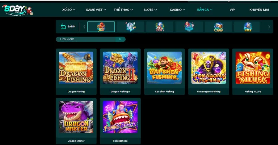 Dragon Fishing II là tựa game nổi bật