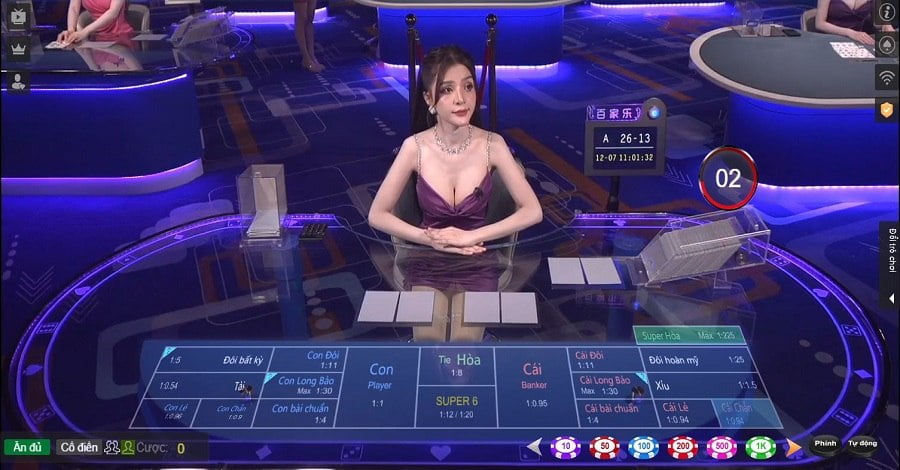 sân chơi Baccarat 8DAY