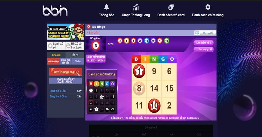 Tìm hiểu về BB Bingo 8DAY