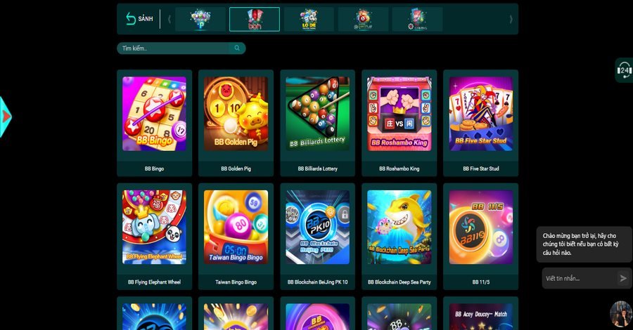 Hướng dẫn cách chơi BB Bingo tại nhà cái 8DAY