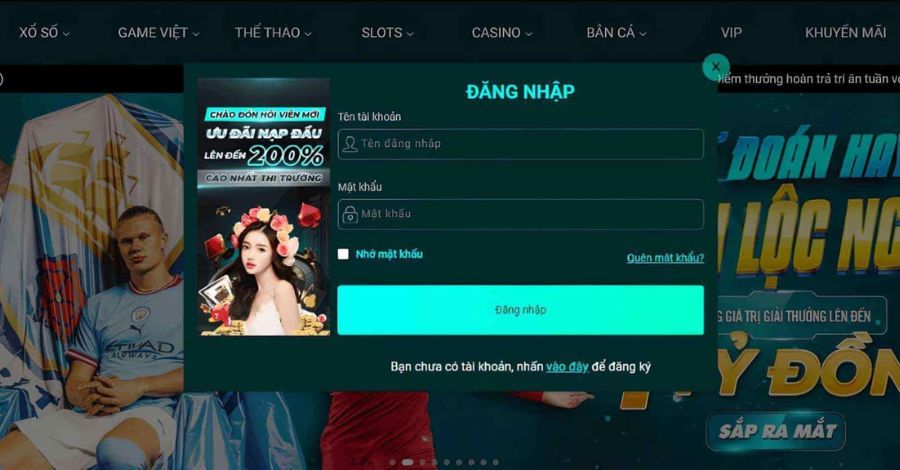 Quy trình đăng nhập 8DAY