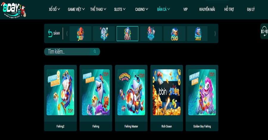 Truy cập sảnh bắn cá bbin 8day
