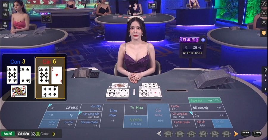 Nguyên tắc trong Baccarat 8day