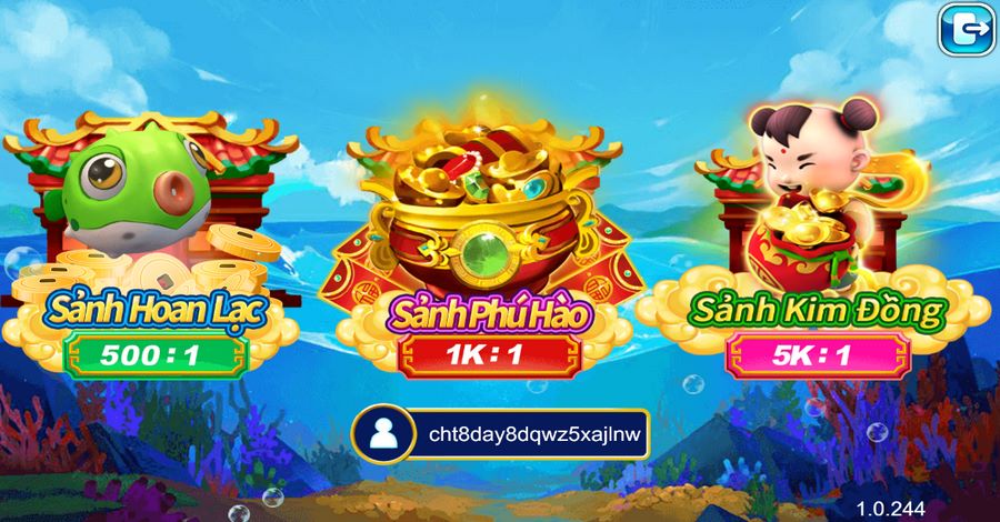 lựa chọn bàn chơi sảnh bắn cá bbin 8day