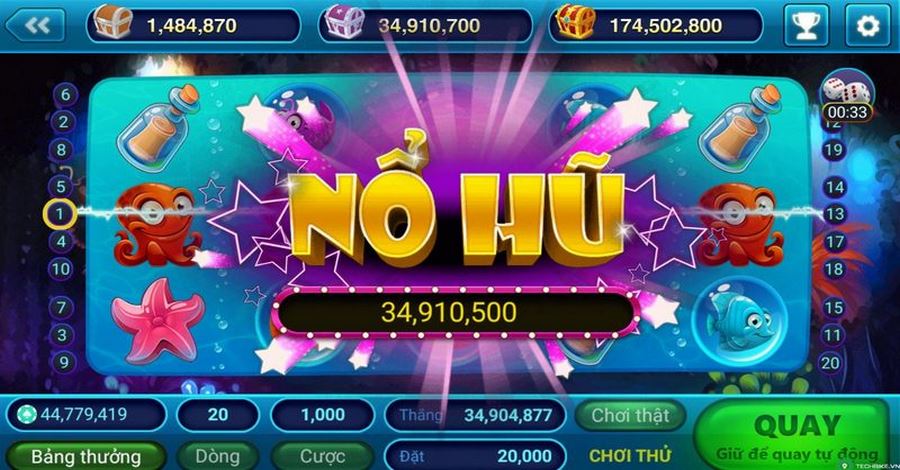 Chơi nổ hũ trực tuyến và những thông tin khái quát