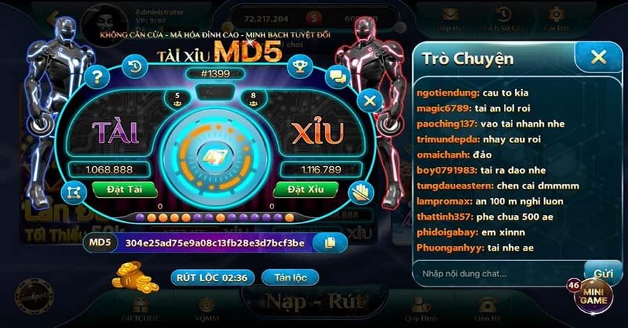Giải mã MD5 tài xỉu chi tiết cho tân binh 8DAY