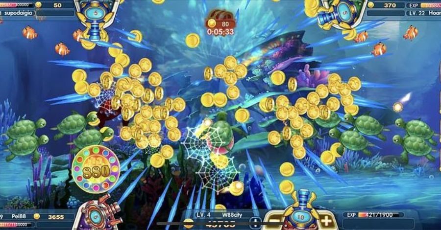 Mẹo chơi game bắn cá sử dụng liên hoàn đạn