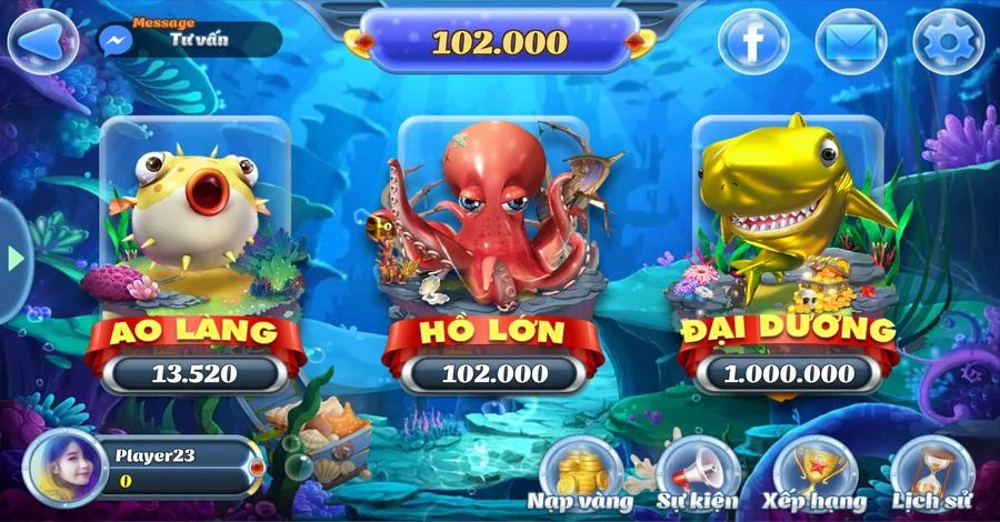 Hình ảnh game sắc nét, cuốn hút ngư thủ