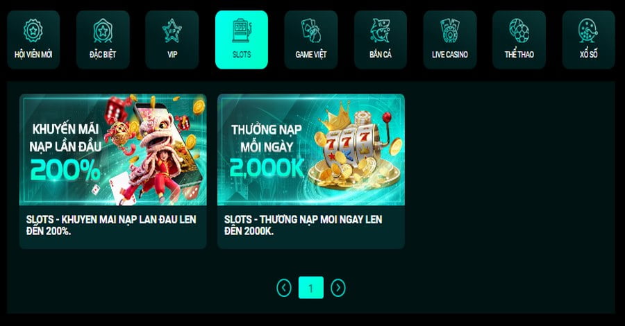 Nhận khuyến mãi khi tham gia trải nghiệm danh mục game