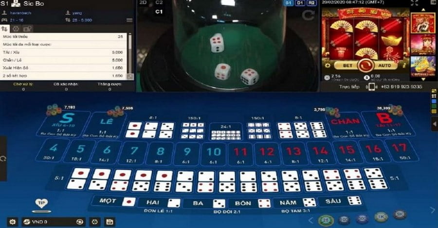 Tìm hiểu những luật chơi game Sicbo Xí Ngầu 8DAY