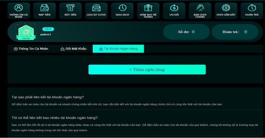 Rút tiền nhanh chóng khi chơi đánh bài 8DAY