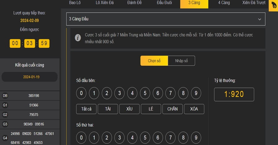 Chiến thuật soi cầu Xổ số miền Trung 7777 dựa vào đề đã nổ
